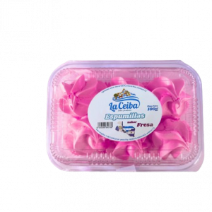 Espumilla Fresa LA CEIBA 12 x 100g. (12 und)