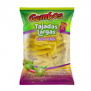 Tajadas Largas GEMBOS Salsa Verde 24 x 90g